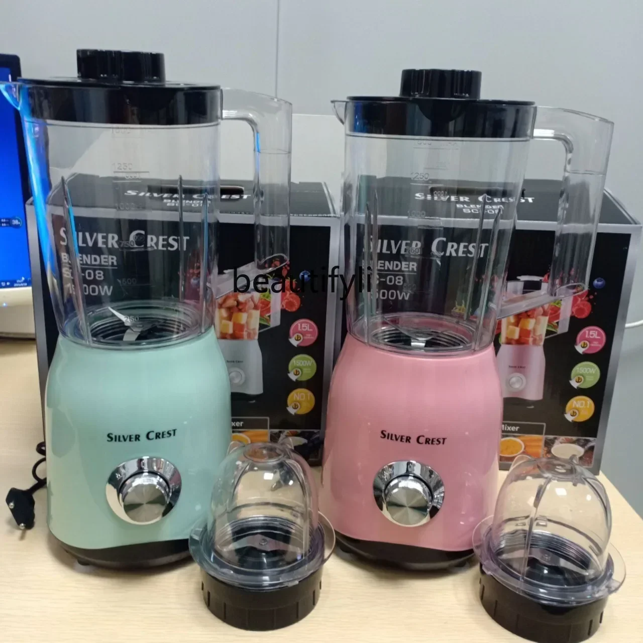 

smt61 Juice processor Household broken wall mixer Juicing double cup grinding complementary food