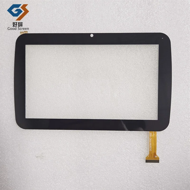 7Inch BlacK For CX257A-FPC-V02 Tablet PC Capacitive Touch Screen Digitizer Sensor External Glass Panel