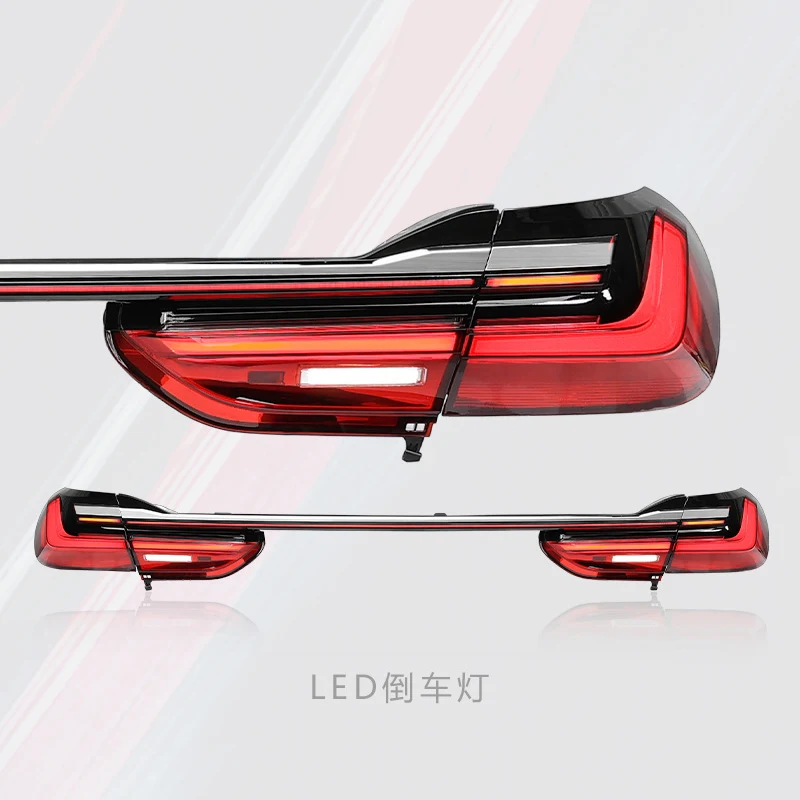 For BMW 7 Series G11 G12 2016-2018 Taillights LED Car Rear Tail Light Lamp Accessories Daytime Running Dynamic Turn Signal view 5