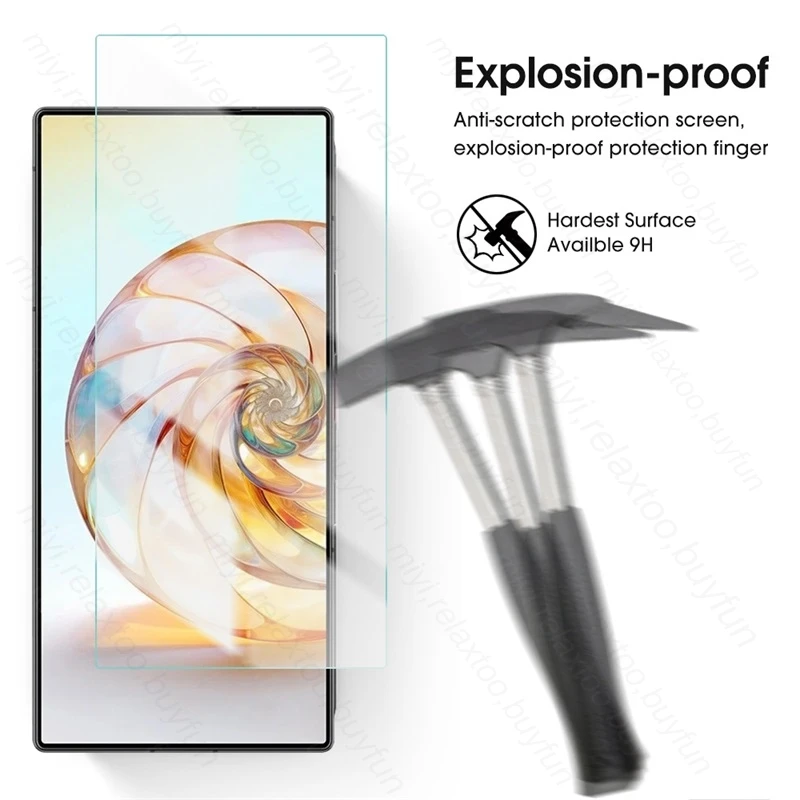 Z 60 Ultra 5G Case 8 In 1 Camera Lens Protective Glass For ZTE nubia Z60 Ultra Z60Ultra 5G Screen Protector Tempered Glass Cover