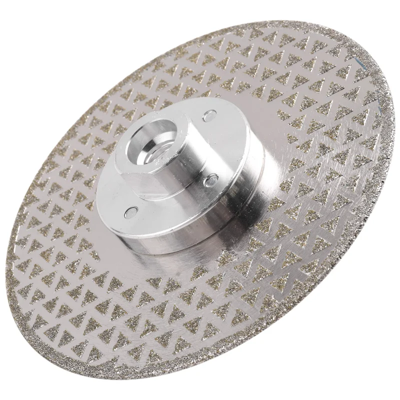 BHBD-M14 Vacuum Brazed Diamond Cutting Wheel Saw Blade, Double Sides Disc, Marble, Concrete,  Tile Cutting