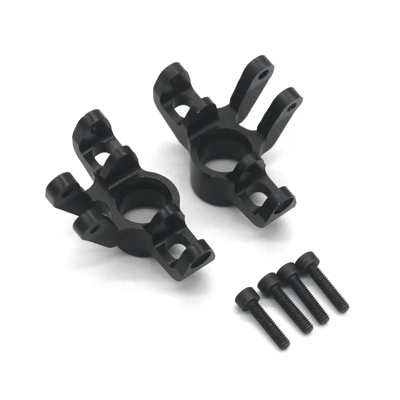 ARRMA 1:18 granito tifón Grom RC piezas de metal control remoto coche balancín dirección taza montaje piezas negras
