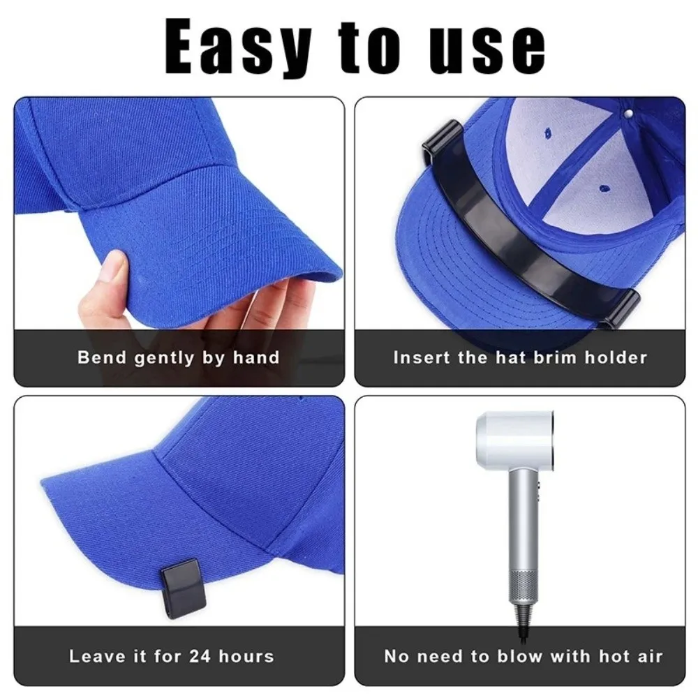 Universal Plastic Hat Brim Bender Curving Band Cap Shaper Tool Hat Curving Band Adjustable Hat Brim Shaper Cap Care