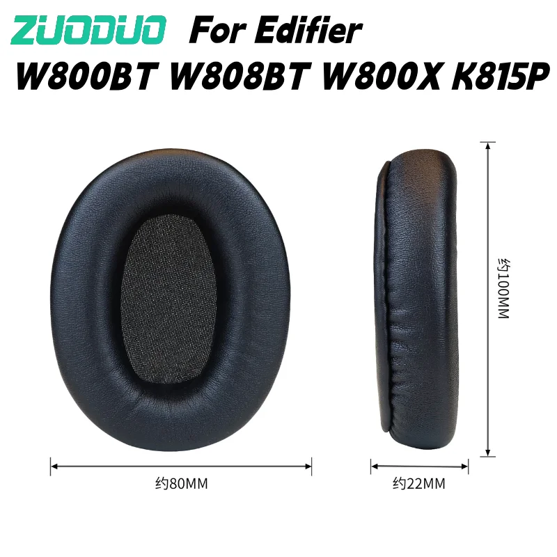 For Edifier W800BT W808BT W800X K815P Replacement Earpads & Headband Cushion On-Ear Foldable Bluetooth Headphone Repair Kit