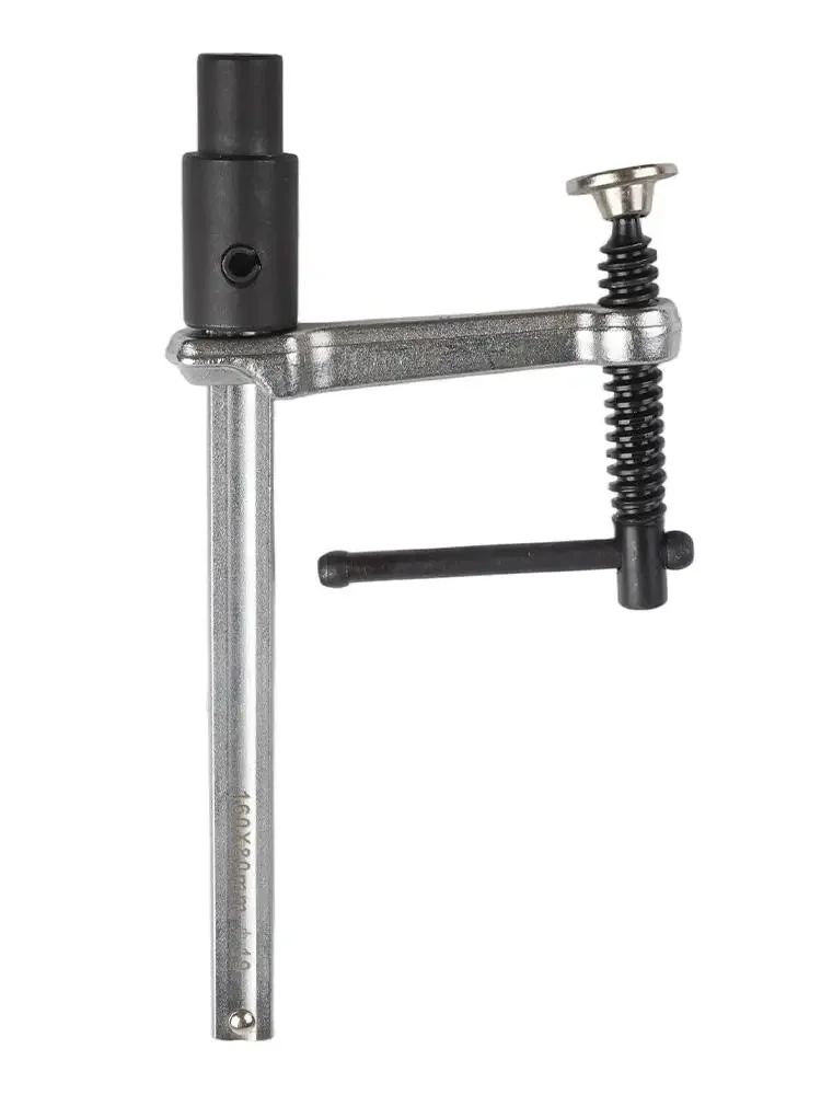 Desktop For Woodworking Clamp with Quick Release Mechanism for 16mm or 28mm Bench Holes and Sturdy Metal Build for Frequent Use