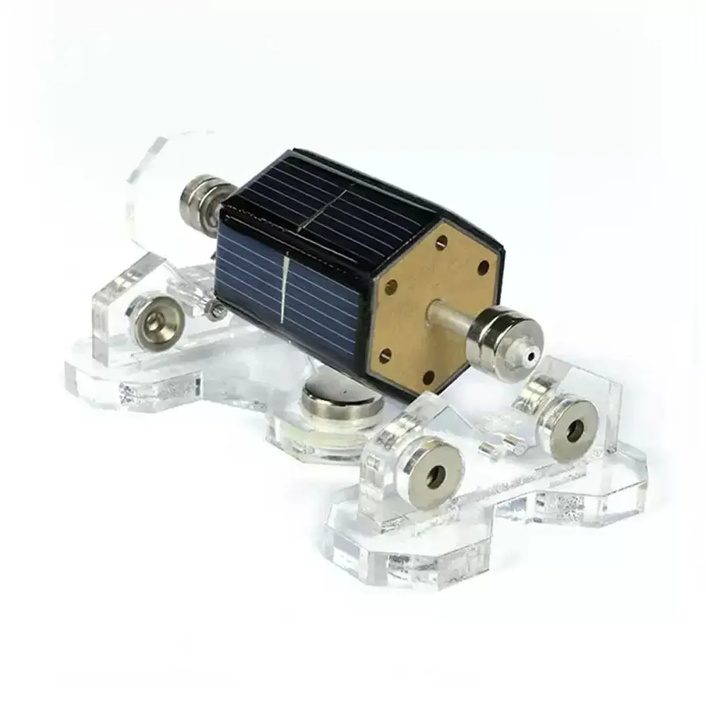 Creative Magnetic Solar Generator Suspension Decoration Solar Motor High Speed Technology Magnetic Levitation Ornaments Gift