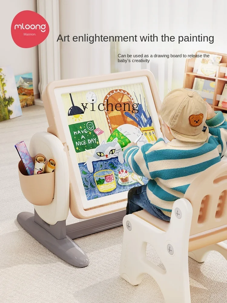 โต๊ะบล็อกตัวต่ออเนกประสงค์สำหรับเด็ก XL บล็อกตัวต่อขนาดใหญ่สำหรับเด็กเล็ก เกมบล็อกตัวต่อในร่ม ยกได้