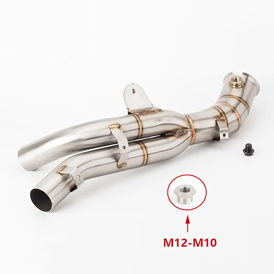 For Yamaha R1 2009-2014 YZF-R1 YZF R1 Escape R1 Pipe Motorcycle Exhaust Link Pipe R1 exhaust R1 muffler