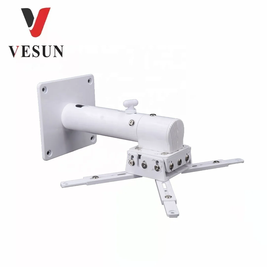 Wall Mounted Bracket for Video Projector with Aluminum Alloy Material VESUN DJ1-B from XYSCREENS China Factory