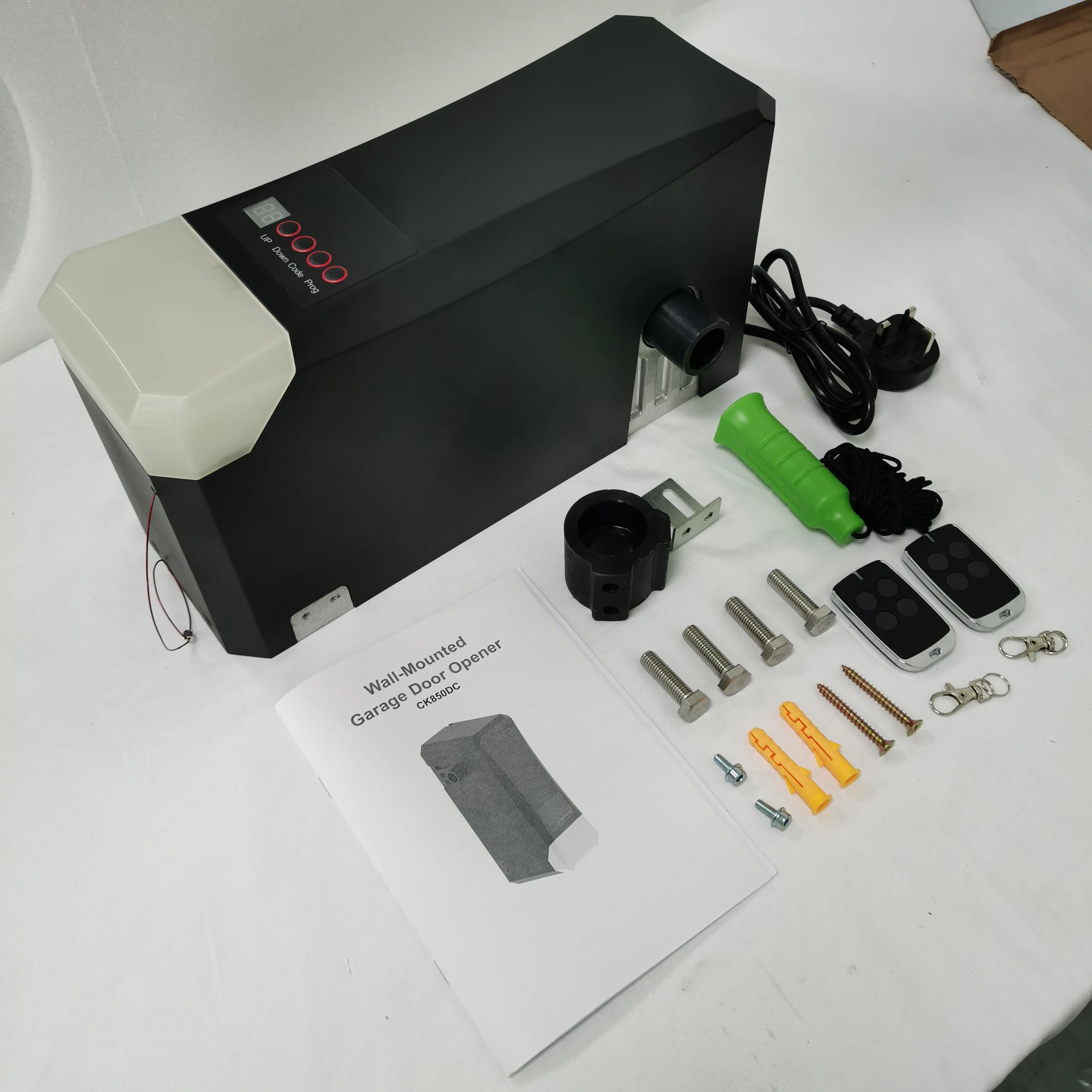 جهاز التحكم عن بعد الصناعي اللاسلكي التجاري الحديث ماكس. وزن الباب 100 كجم فتاحة باب جراج جانبية عالمية مثبتة على الحائط #2