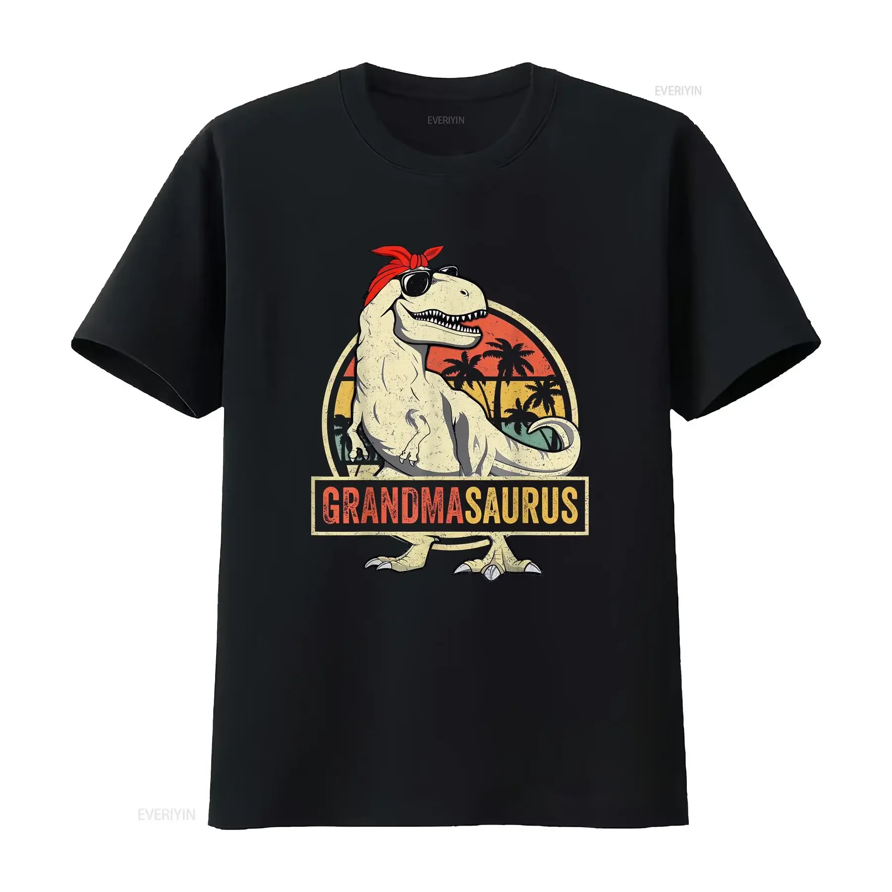 Grandmasaurus T Rex Dinosaur Grandma Saurus Family Matching Shirt vintage Washed Comfortable designer clothes Breathable