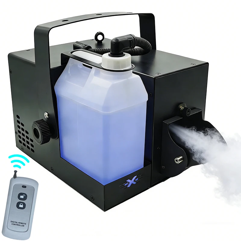 1000W Rookmachine DMX Haze Machine Met Afstandsbediening Voor Waterbasis Podium DJ Party Disco Bruiloft Film Crew Bos Mist effect Fogger