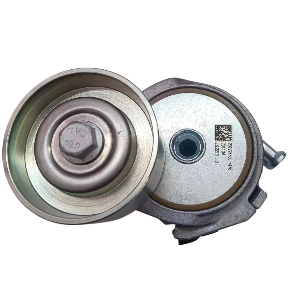 

Sinotruk HOWO T5G T7H SITRAK C7H Truck Engine Spare Part MC11 MC13 Belt Tensioner Pulley 202V95800-7476 Automatic Tension Pulley