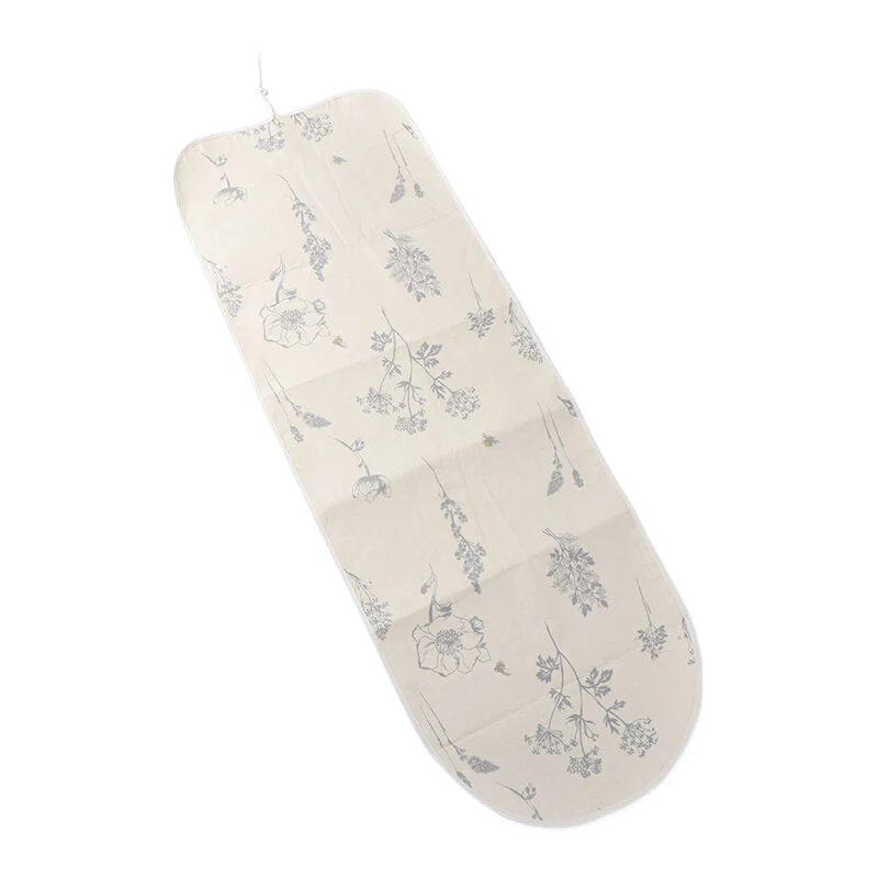 Printed Ironing Board Cover Heat Insulation Drawstring Tightening With Padding Cloth Large Canvas Ironing Board Protector Cover