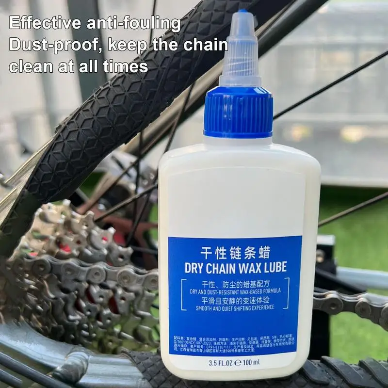 Lubricante especial para bicicleta de montaña, herramienta de mantenimiento de aceite para cadena de horquilla y volante, de larga duración, 100ml