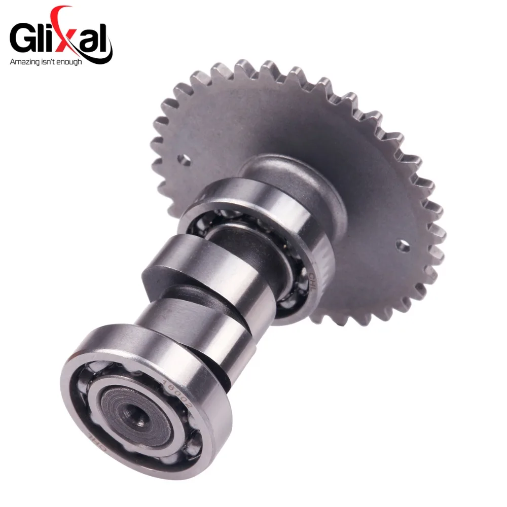 Glixal GY6 49cc 50ccChinese Scooter Moped ATV Camshaft 139QMB 139QMA Engine Cam Shaft