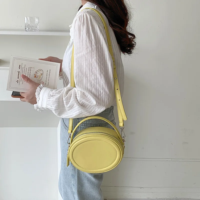 New Arrival Niche Handbag Women Shoulder Bags Semicircle Soft Simple Dumpling Bags Lightweight Zipper Messenger Bags