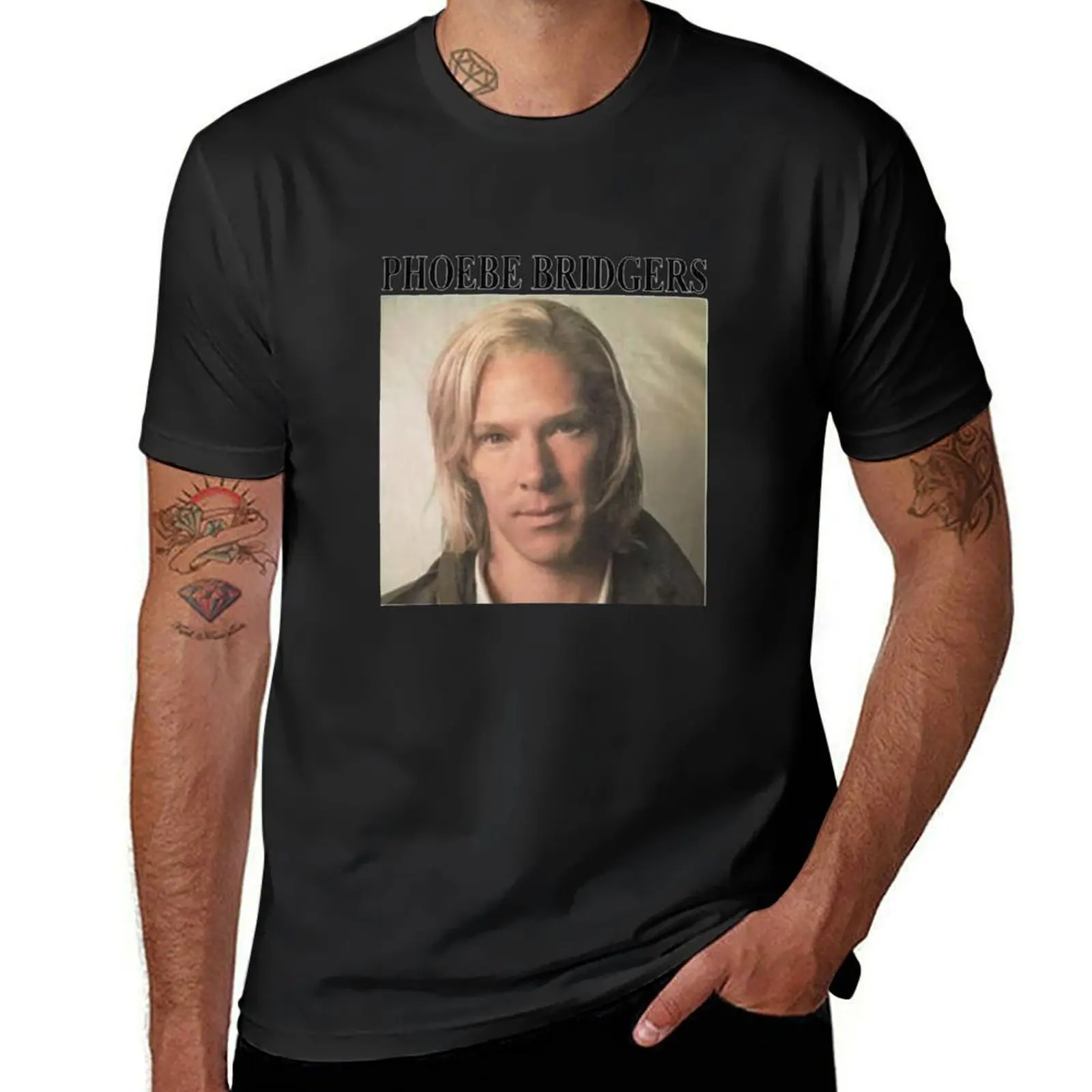 

Benedict Cumberbatch Phoebe Bridgers T-Shirt boys whites customs design your own big and tall t shirts for men