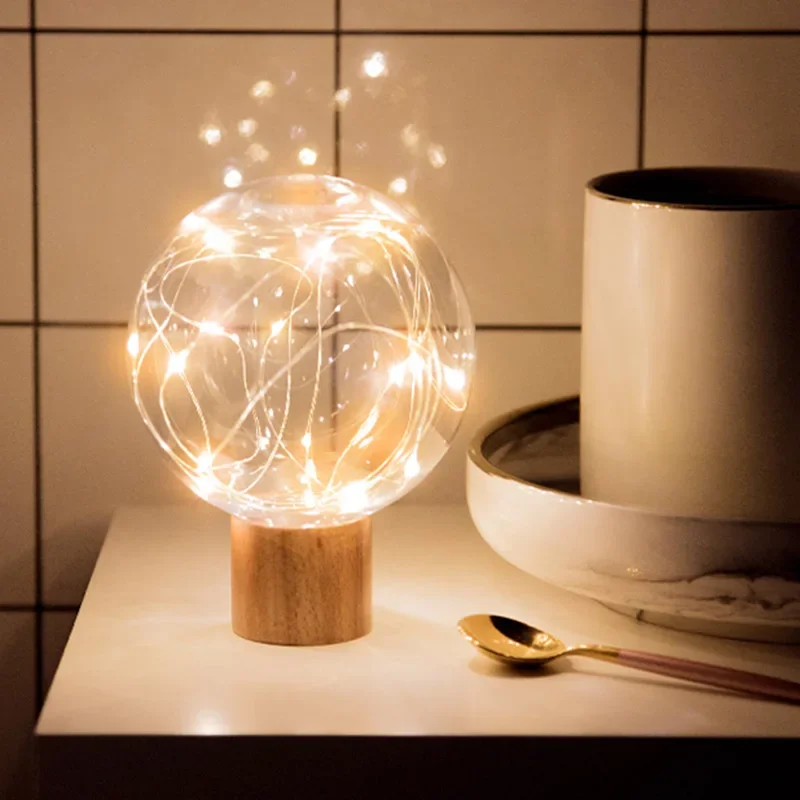 

2024 new Creative Night Light Led Star Decorative Table Lamp Bedroom Bedside Lamp Romantic Birthday Lamp Explosion Style