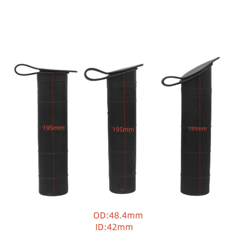 Siège de canne à pêche 0 degrés 15 degrés 30 degrés, tuyau intérieur en plastique, cadre de tige, tuyau de doublure, accessoires de Yacht marin