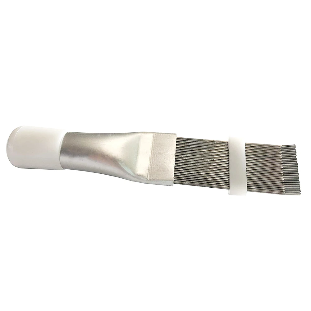 Stainless Steel Air Conditioner Fin Comb Condenser and Radiator Fin Straightener Cleaner Repair Tool Air Conditioning Brush