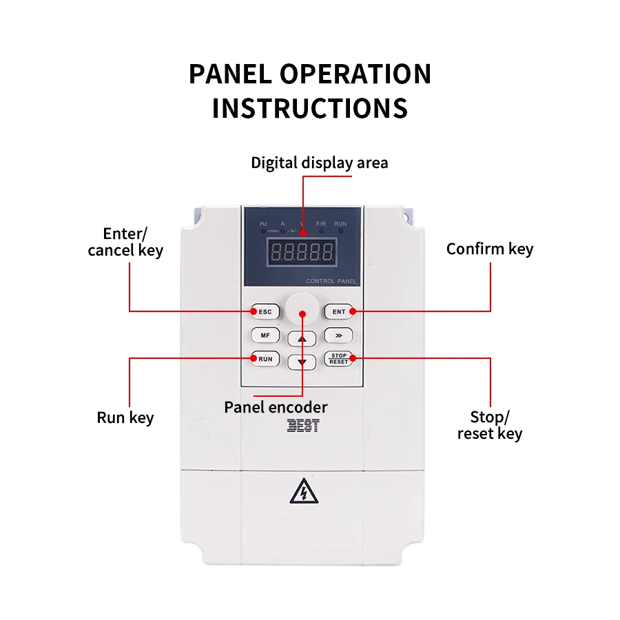 Best Engraving Eectromechanical Spindle Frequency Converter 1.5/2.2/3/4/5.5/7.5KW Speed Regulator Engraving Accessories