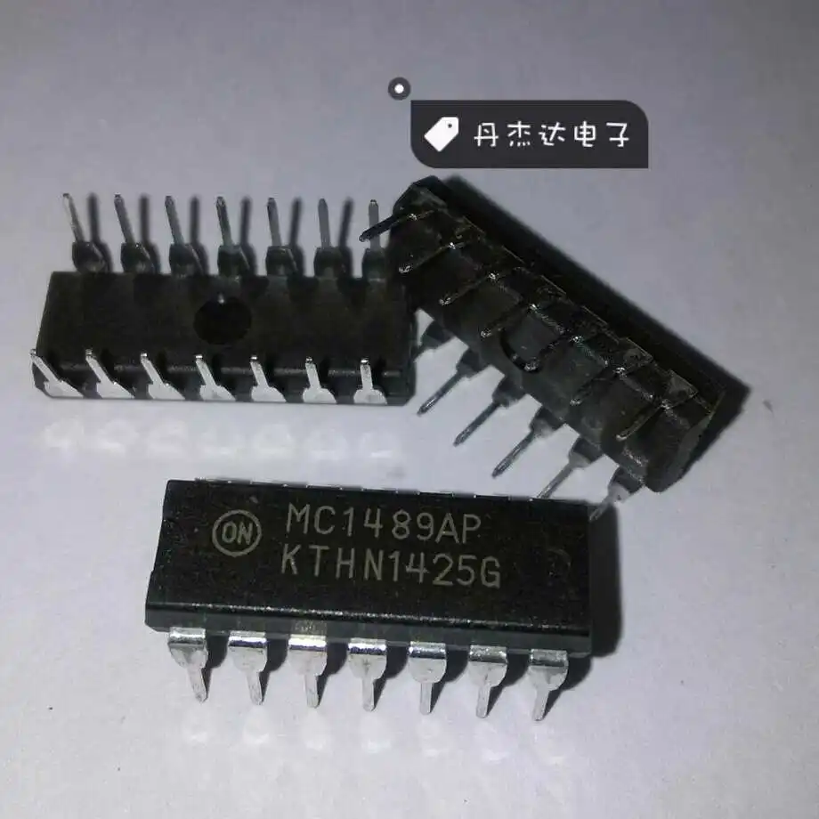 

30pcs original new 30pcs original new IC integrated circuit MC1489AP DIP14 four-wire receiver