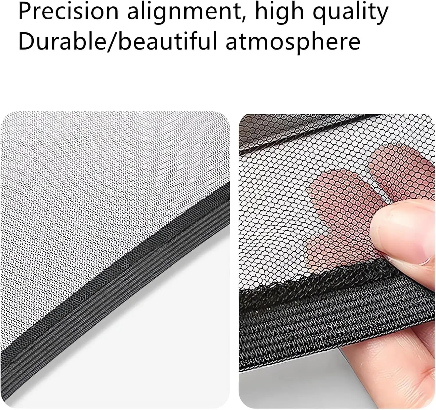 4pcs Car Rear Side Window Sunshade UV Protect Shield Mesh Prevent Mosquito Sunshine Privacy Protection Foldable Curtain Summer 5