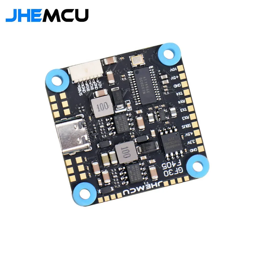 AvaCoreJHEMCU GF30F405-ICM Baro OSD BalckBox 5V 10V Dual BEC F405 Flight Controller 3-8S 30X30mm For RC FPV Freestyle Drone Part