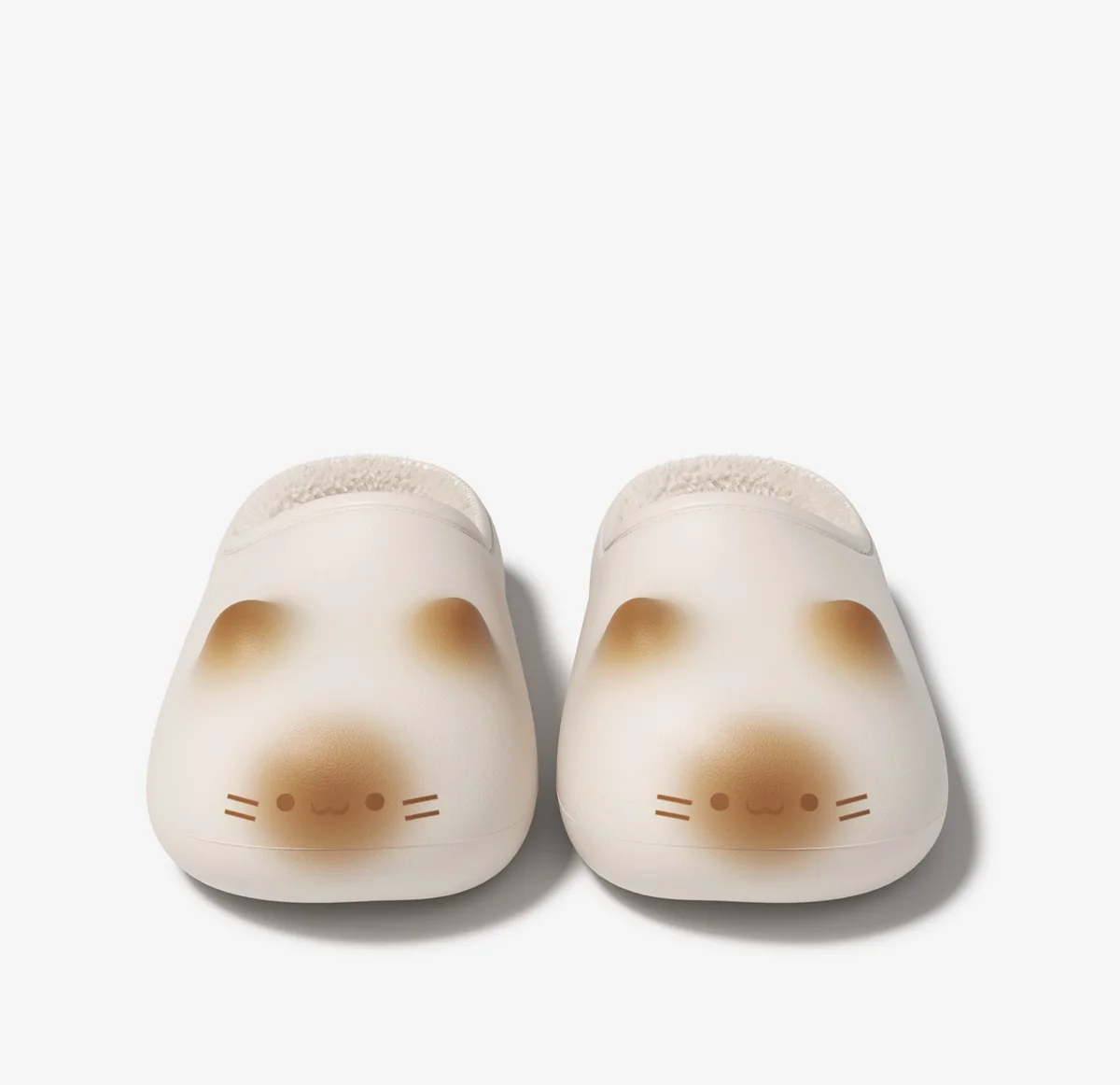 3D Schwarze Katzen-Plüschpantoffeln für Damen, EVA Wasserdicht, Fleece-Futter, Clogs, Winter-Wärme für drinnen und draußen, Kätzchen-Hausschuhe – Detail 23