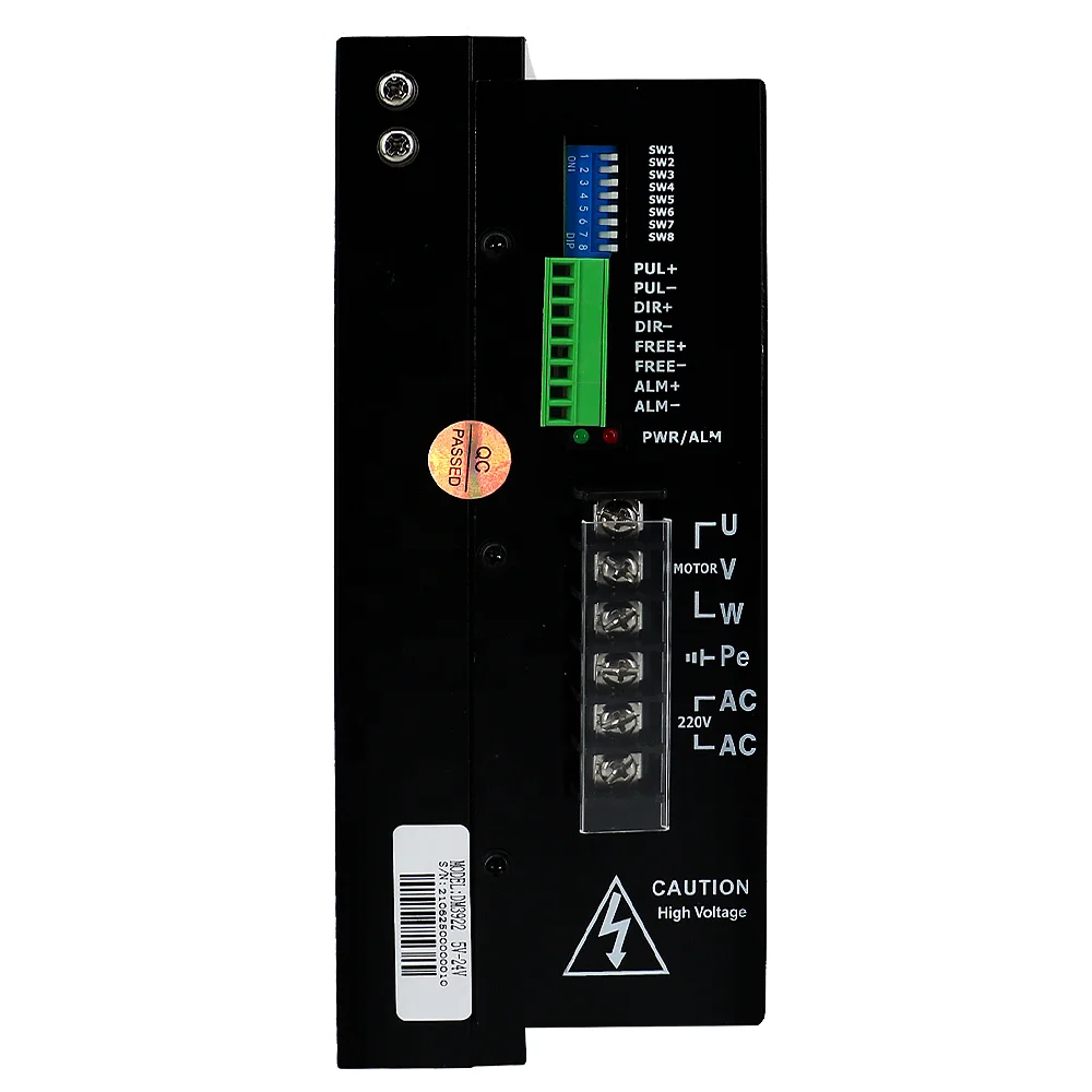 HLTNC DM3922 AC 110V～220V 10A 三相ステッピングモータードライバー、130 NEMA52ステップエンジン対応、大トルクCNCフライス盤・ルーター用