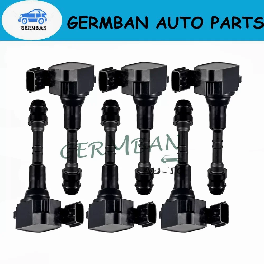 22448-8J11C  IC479SB 6PCS Ignition Coil For  Suzuki Infinity QX4 Nissan Frontier NV1500 Altima Maxima 3.5L UF349 22448-8J115