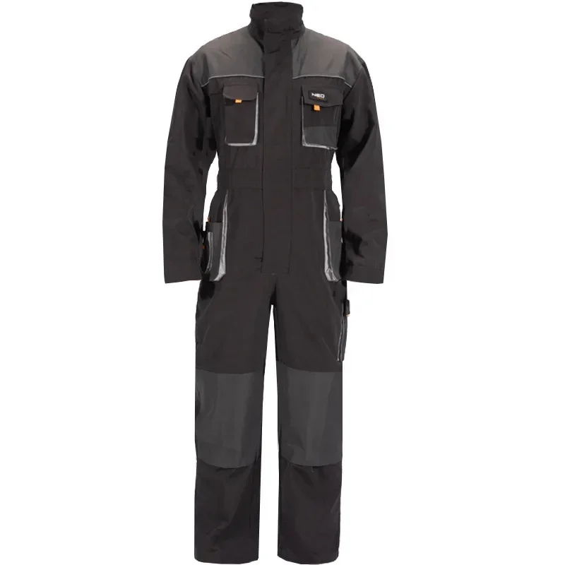 Welding Suits Working Bib Overalls Protective Auto Repair Strap Jumpsuit Durable Tooling Uniform Mechanic Multi-Pocket Coveralls