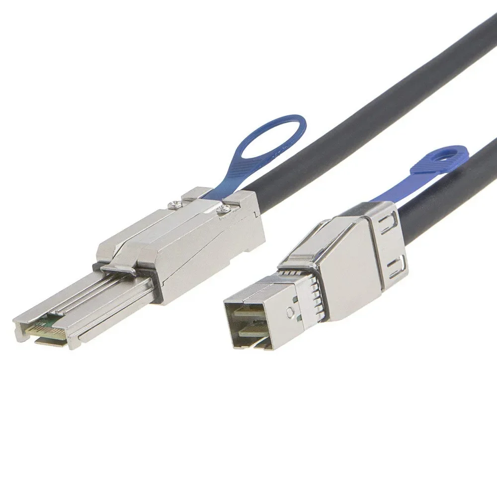 SAS 3.0 High Speed SFF 8088 External Mini SAS to Mini SAS High Density HD SFF-8644 data server Raid Cable 0.5m 1m 2m 3m