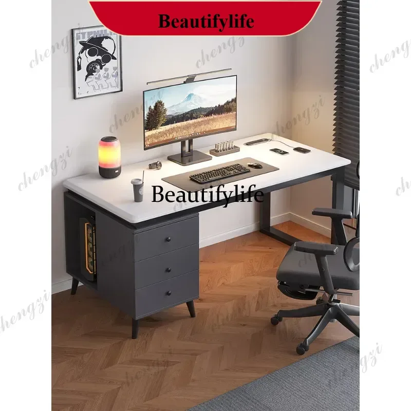 Desktop simple desk Small home bedroom Workbench Student writing e-sports table p182