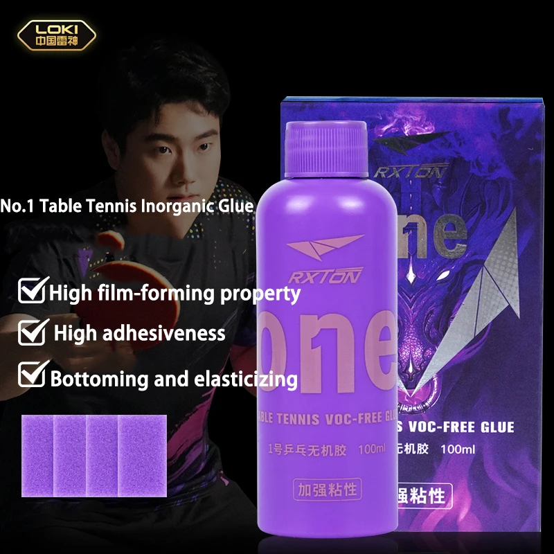 50/100 مللي LOKI الغراء المهنية غير العضوية الغراء لاصق تنس الطاولة مضرب بينغ بونغ الخفافيش مجداف المطاط لاصق عالية الالتصاق #2