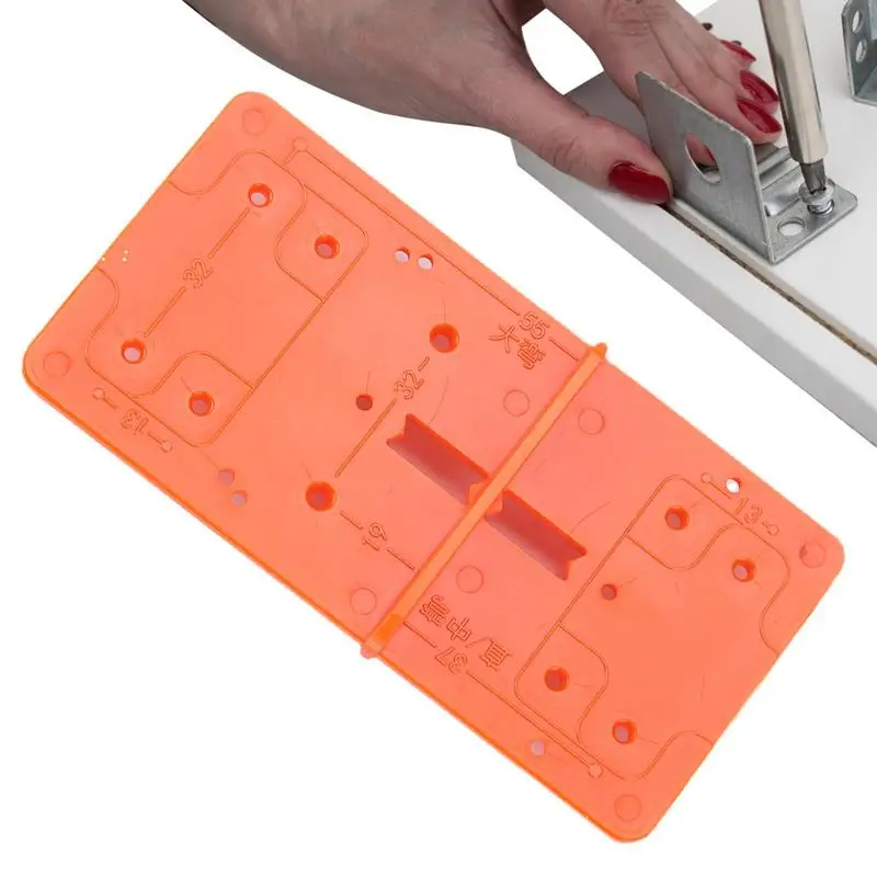 35mm 40mm Hinge Boring Jig Hole Opener Template Carpenter Woodworking Hole Puncher Drilling Guide Locator for Door Cabinets