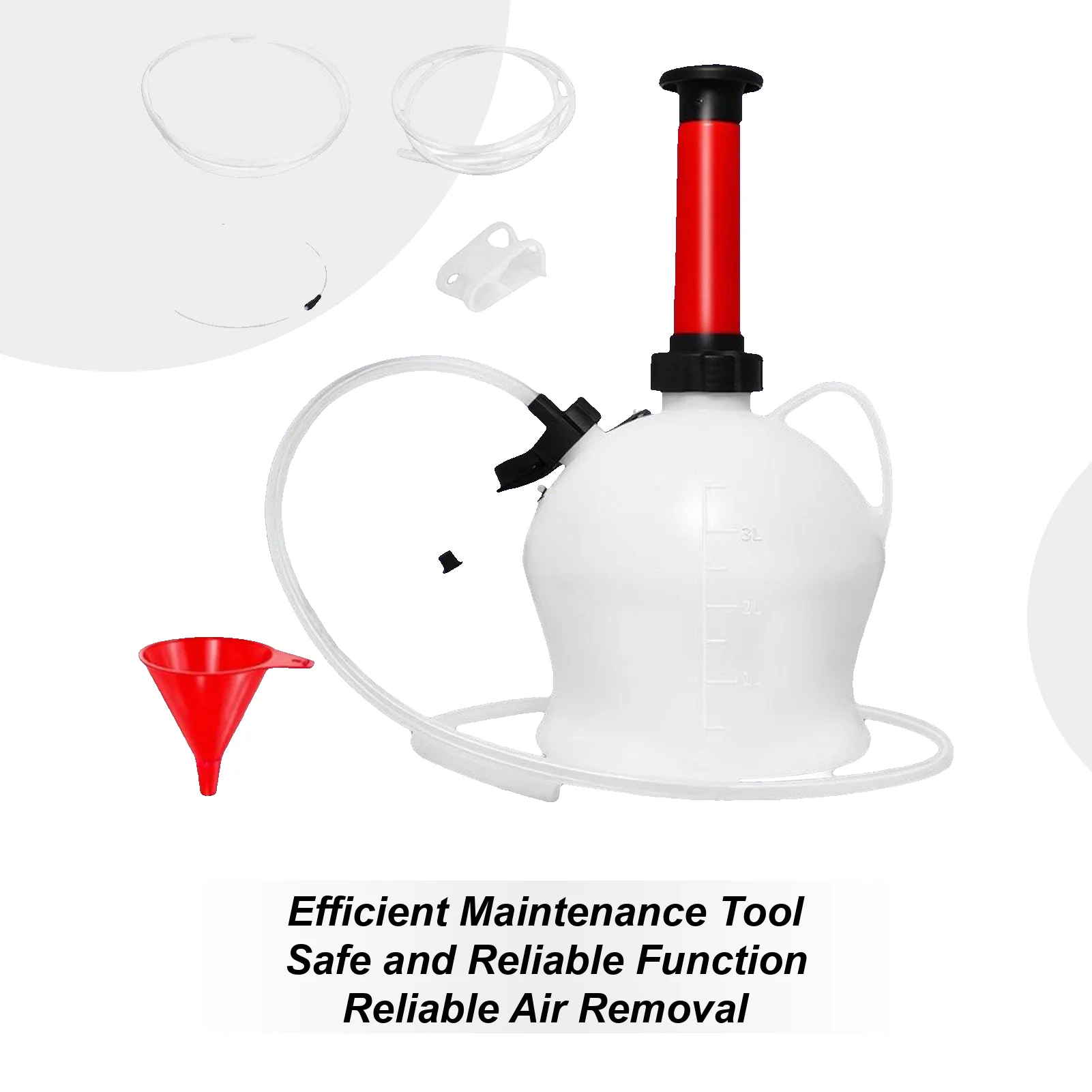 

3,5 л автомобильный тормозной станок, ручной автоматический вакуумный масляный горшок, сильный вакуумный насос, гаджет для жидкости, ручной инструмент для масляной тормозной жидкости сцепления