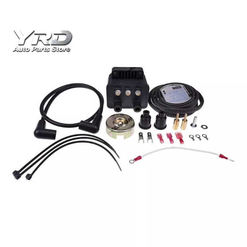 53-660 For Harley Shovelhead EVO Big Twin XL 60-53-660-06 Durable Single Fire Programmable Ignition-Coil Kit