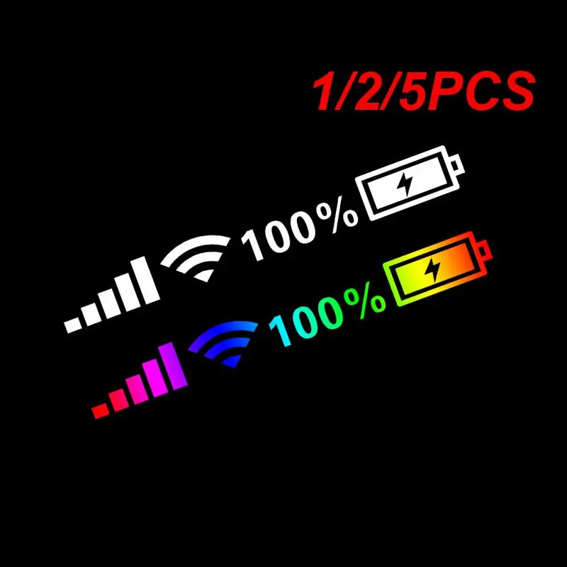 ภายนอกรถยนต์/ป้องกัน Wifi Power Sign สติกเกอร์บุคลิกภาพ Wont Crack สติ๊กเกอร์รถรถยนต์และอุปกรณ์เสริม