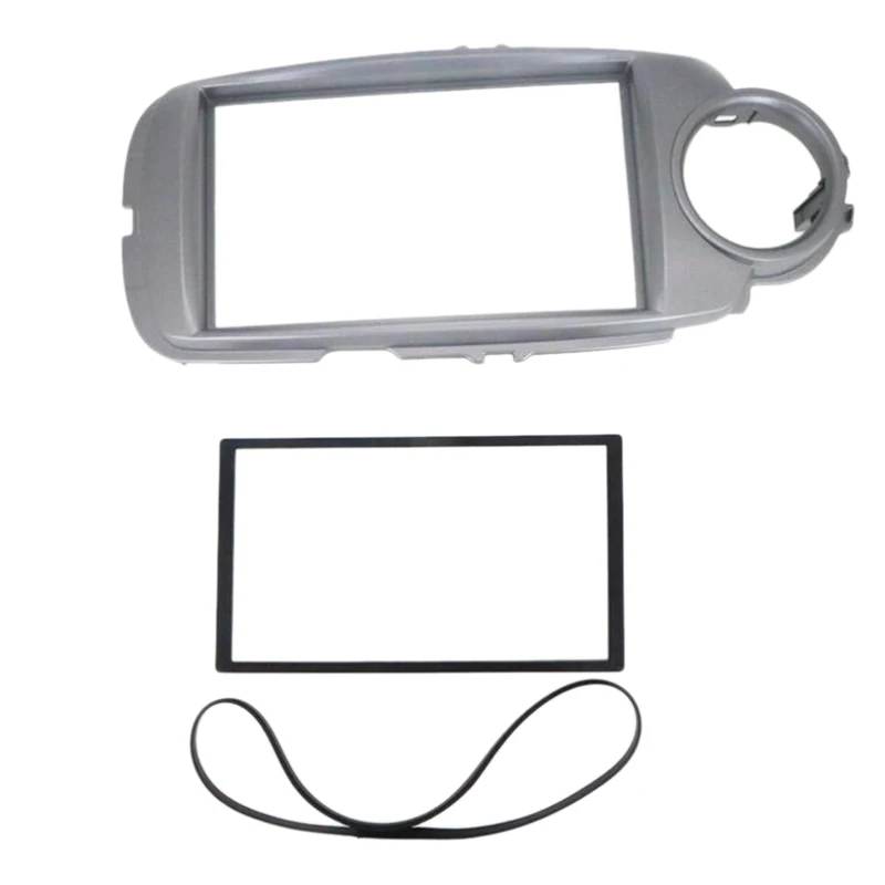 Car Radio Fascia Stereo Frame, Painel Dash, Mount Kit para 2012 Yaris