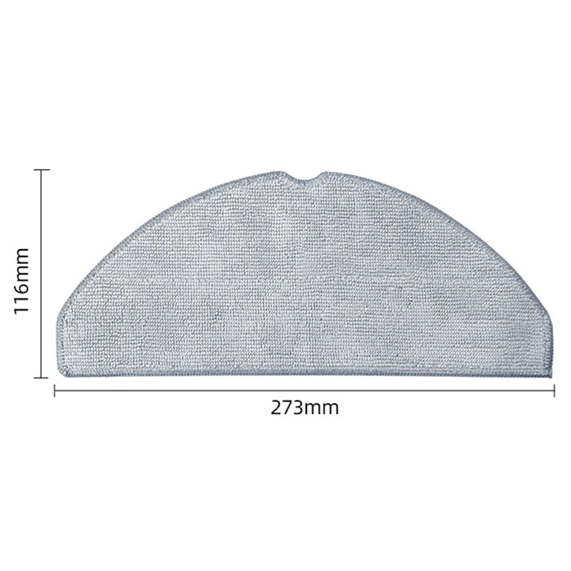 ABVA-Für Xiaomi C103/E10/B112 Roboter Kehrmaschine Und Mopper 3C Verbesserte Version Zubehör Seite Pinsel Filter