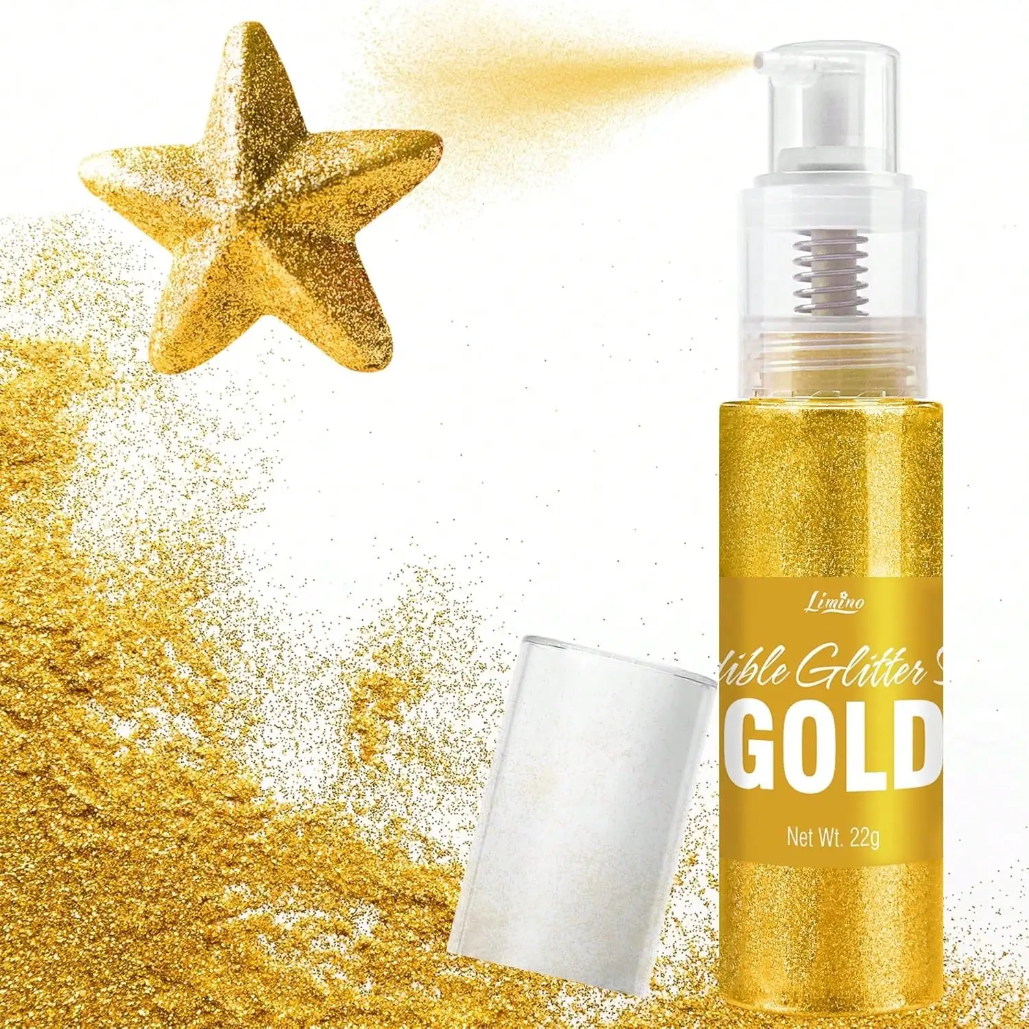 Glitter Powder Spray,Glitter Spray,Baking Decoration Glitter,for Cake Decorations,Dessert Decorations,Handicrafts DIY stickers