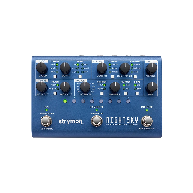 Strymon NightSky Time-warped Reverberator Pedal