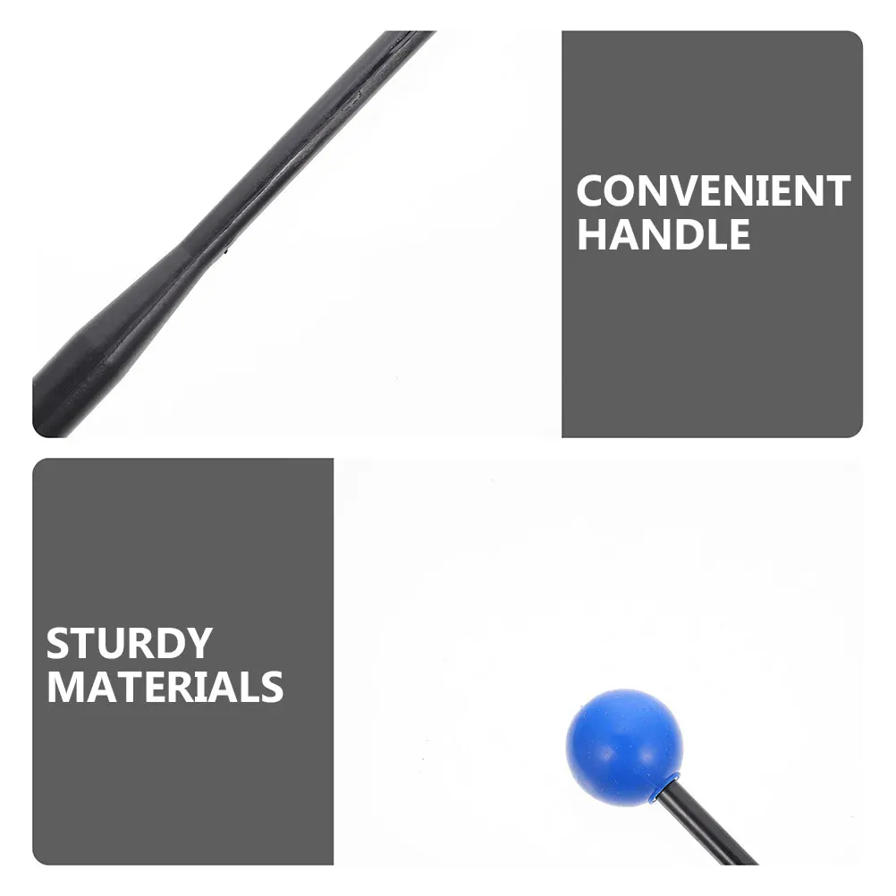 

2 Pairs 's Drumsticks Percussion Mallets Marimba Wood Handle Wooden Music Instrument Abs