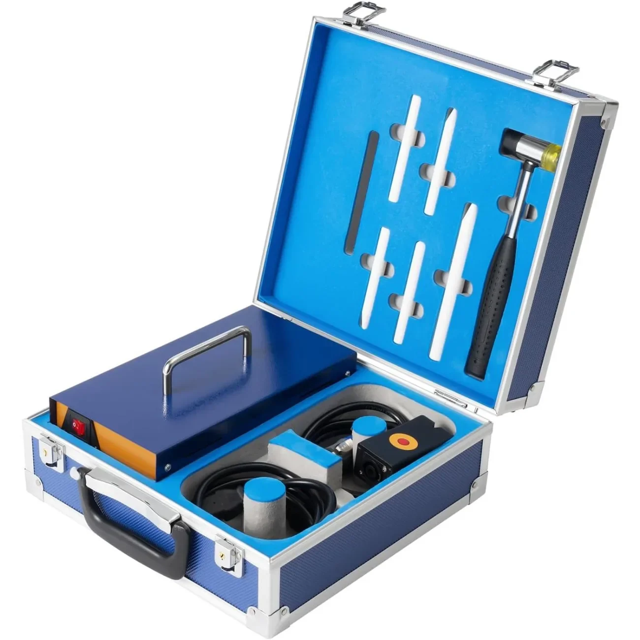 آلة إزالة جسم السيارة بالحث المغناطيسي بقدرة 1.38 كيلو وات، أداة إصلاح الحث الكهرومغناطيسي مع رأس تسخين معزول