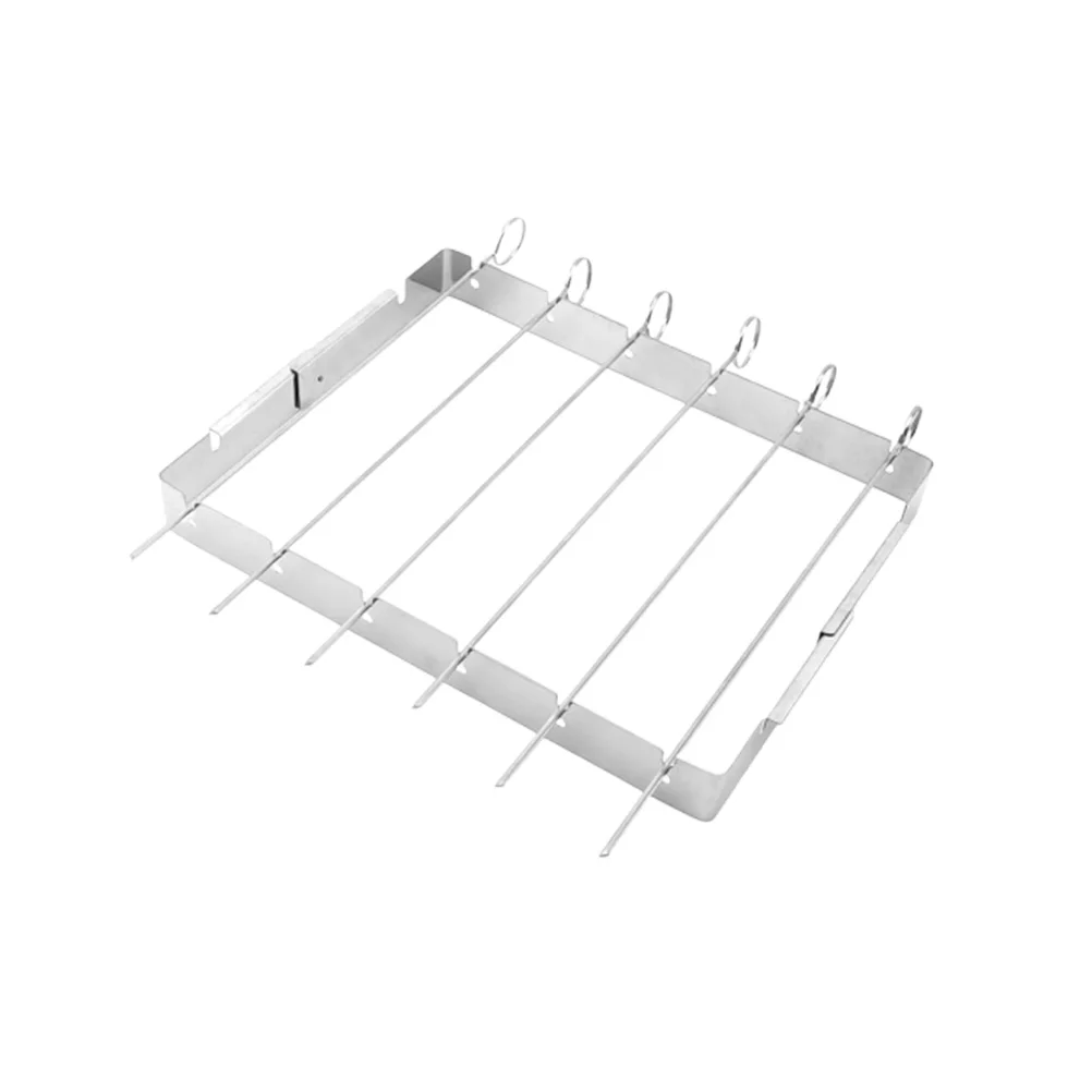 

Portable BBQ Grill Stainless Steel Barbecue Accessories Camping Foldable Outdoor Cooking Gear Durable Easy Clean Skewers Kebab