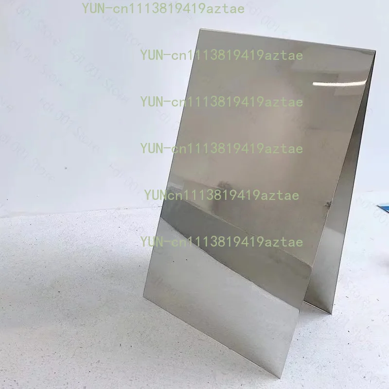 Floor-standing Stainless Steel Signboard Standing Photo Punching Mirror Billboard Coffee Shop Display Board