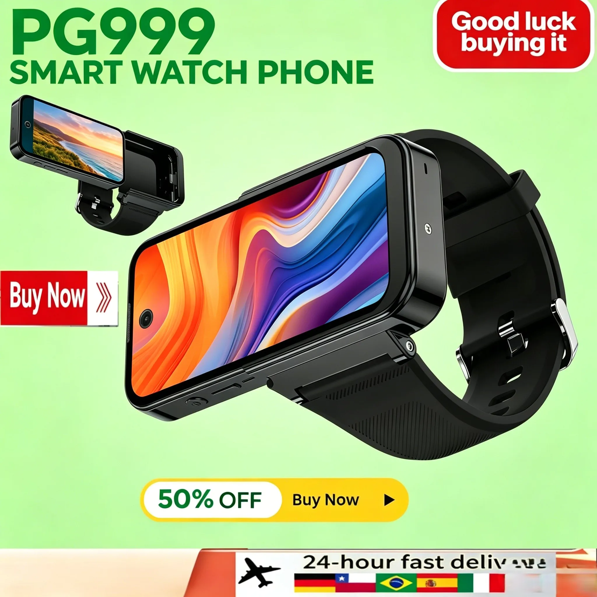 

Новые умные часы PG999 с сенсорным экраном, двумя SIM-картами, Android, HD-камерой, Wi-Fi и восьмиядерным процессором