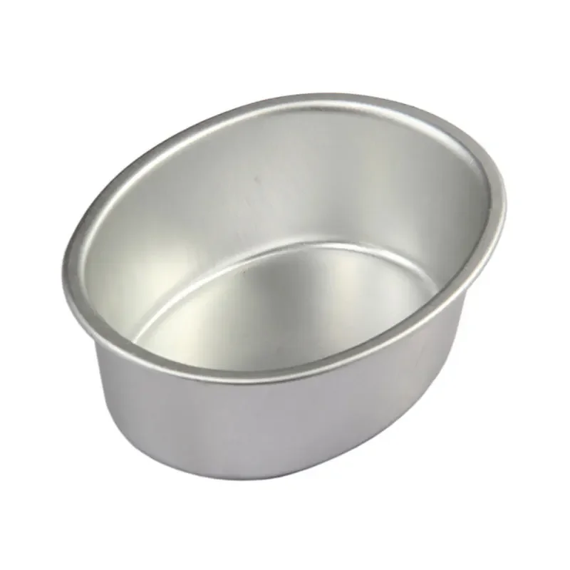 5pcs/10pcs Small (10*7.5cm) Aluminum Non-stick Baking Pan Bread Cake Mold Bakeware Kitchen Accessories